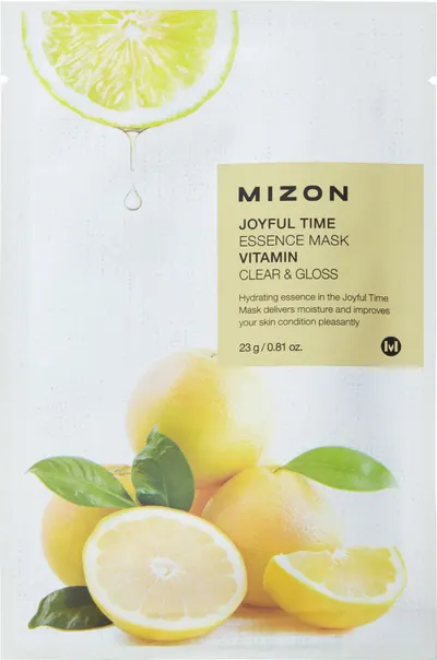 Mizon Joyful Time Mască de față cu folie Vitamin, 23 g