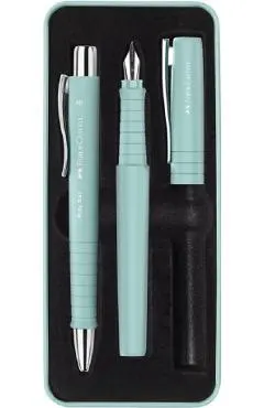 Set stilou B + Pix XB Poly. Bleu caraibe