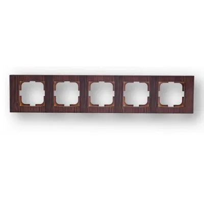 Rama cu 5 Posturi Grano Ovivo OV00420, Woods nuc