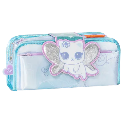 Penar tip etui Fun Time 2 in 1, 22x11x8cm, Snow Kitten, Tiger Family
