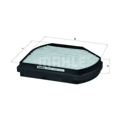 Filtru, aer habitaclu MAHLE ORIGINAL LAK 37