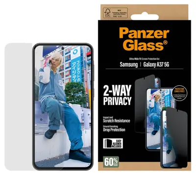 Protector de sticlă PanzerGlass – 2-Way Privacy, Galaxy A37 5G