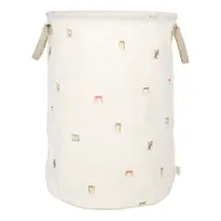 Coș de jucării pentru copii crem din material textil ø 54x38 cm Moira – OYOY Mini