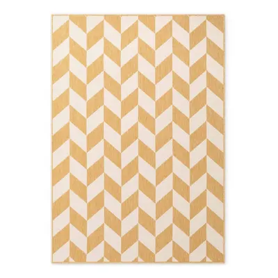 Covor pentru exterior și interior galben ocru/crem 160x230 cm Haringey Terrick – Ted Baker