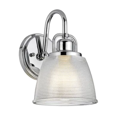 Aplica Dublin 1 Light Wall Light – Polished Chrome