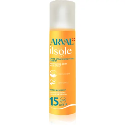 Arval IlSole Protective Body Milk Spray SPF 15 spay-lotiune de protectie solara 200 ml