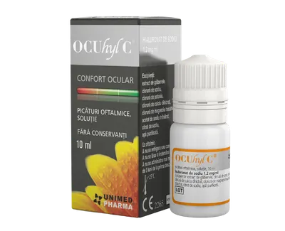 Ocuhyl C picaturi oftalmice, 10ml, Unimed Pharma