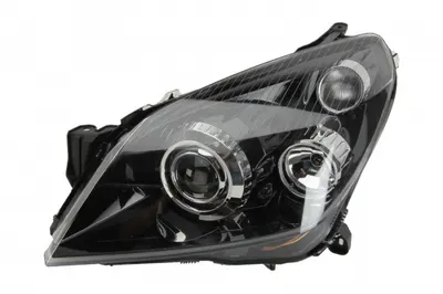 Far stanga (D2S H7, reglaj electric, cu motoras, fundal negru) OPEL ASTRA 2004-2007