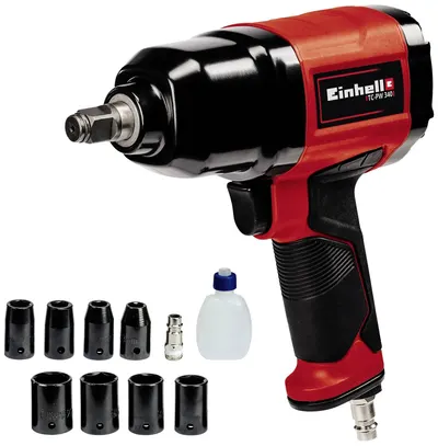 Cheie pneumatică de impact Einhell - Classic, TC-PW 340, 340 Nm, 1/2''