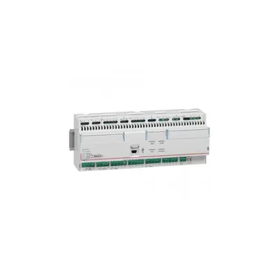 Bacnet room controller unit cu 16 inputs and 16 outputs pentru hotel room management - 12 DIN module