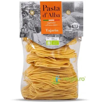Paste Tajarin din Grau Dur si Oua Ecologice/Bio 250g