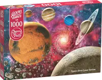Puzzle Cherry Pazzi din 1000 de piese - Spațiu deasupra orizontului lunar