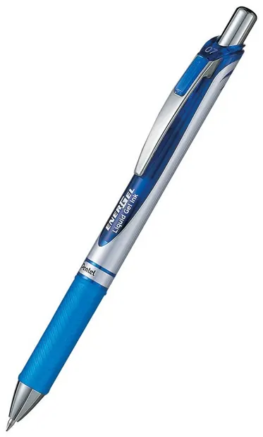 Roller automat Pentel Energel BL 77 - 0.7mm, albastru
