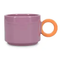Cană mov din gresie ceramică 280 ml Lou – ONA