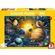 Puzzle 200 piese, Sistemul nostru solar, Schmidt