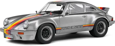 Model de colecție SOLIDO Curse: Mașini - Porsche 911 RSR Kremer Rally (1973)