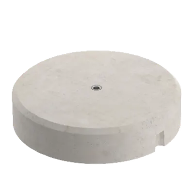Stand 16 kg with female thread | Type 101 B2-16 M16