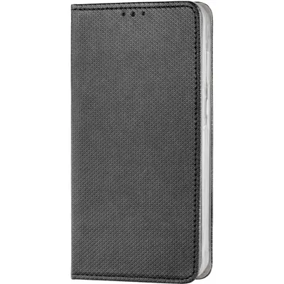 Husa pentru Motorola Moto E40 / E20, OEM, Smart Magnet, Neagra