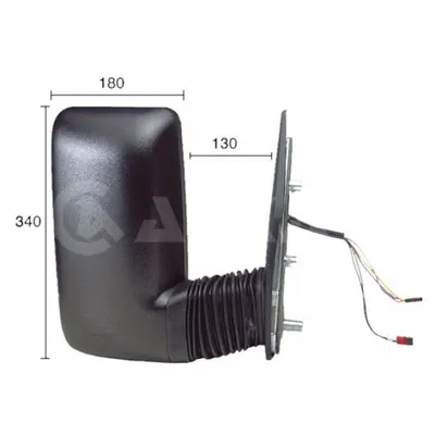 Oglinda exterioara ALKAR 9238977