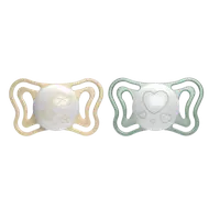 Suzete PhysioForma unisex pentru 2-6 luni, 2 bucati, Chicco