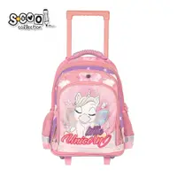 Ghiozdan trolley, Little Unicorn, 38x29x14 cm, S-Cool