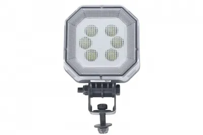 Lumina lucru (LED, 12 24V, 8W, 800lm, numar diode: 6, inaltime: 98mm, latime: 98mm, adancime: 53mm, 2 pin socket; lumina dispersata)
