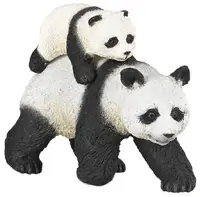 Figurina Papo Wild Animal Kingdom – Panda cu puiul ei