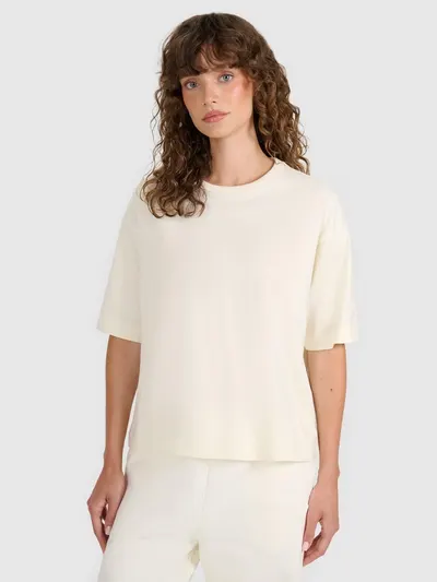 Tricou supradimensionat cu maneca scurta 4F Yoga & Pilates
