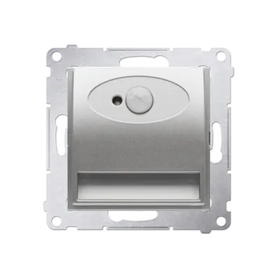 Luminator LED cu senzor de miscare 230V, 1.1 W, 5900 K, argintiu mat metallic