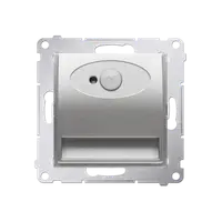 Luminator LED cu senzor de miscare 230V, 1.1 W, 5900 K, argintiu mat metallic