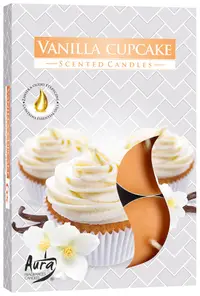 Bispol Aura - Cupcake cu vanilie, 6 bucăți