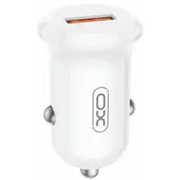 Incarcator Auto XO Design CC68, 18W, 3A, 1 x USB-A, Alb
