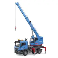 Camion cu macara mobila Bruder MAN TGS