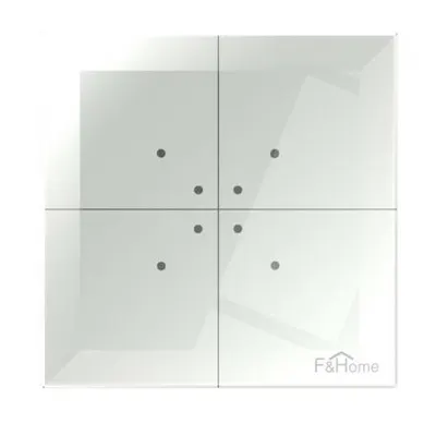 Butonul de sticla cu releu bistable cu 4 canale GS-4T