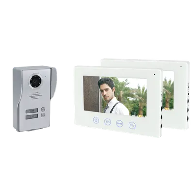 Kit video interfon WIFI SMART VIDEO cu doua monitoare