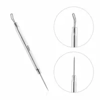 Instrument Profesional NAILSUP Pro Line BC800 din Inox cu Ac pentru Îndepărtarea Coșurilor și Punctelor Negre