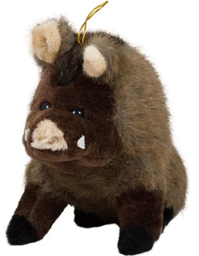 Jucărie de pluș Amek Toys - Porc sălbatic, 23 cm