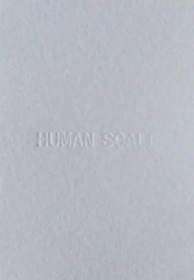 Human Scale - Paperback brosat