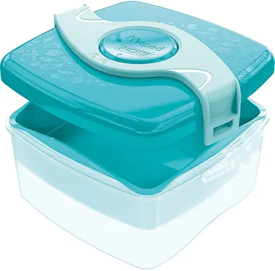 Cutie pentru mâncare Maped Origin - Turcoaz, 1000 ml