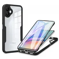 Husa pentru Samsung Galaxy A06 A065, Techsuit, ColorVerse 360, Neagra