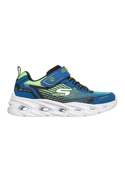Pantofi sport Vortex 3.0 usori cu LED-uri - Verde lime/Albastru