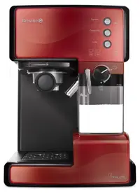 Espressor Breville - Prima Latte VCF046X-DIM, 15 bar, 1.5 l, roşu