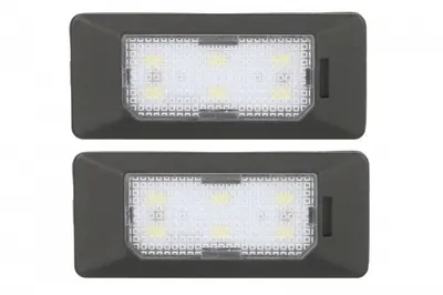 Lumina numar inmatriculare, culoare lumina: alb; set, 12V, cu aprobare circulatie potrivit AUDI A1, A4 ALLROAD B8, A4 B6, A4 B7, A4 B8, A5, A6 ALLROAD C6, A6 ALLROAD C7, A6 C6, A6 C7, A7, Q5, TT 04.02
