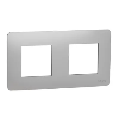 Placa ornament, Unica Studio, doua module, aluminiu