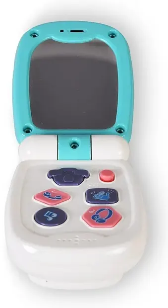 Jucărie muzicală pentru bebeluși Moni Toys – Telefon, verde