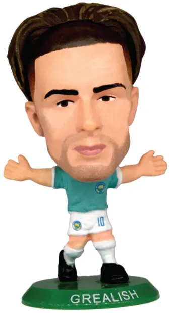 Figurină Creative Toys Sports: Soccerstarz - Manchester City Jack Grealish Home Kit, 5 cm