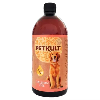 Ulei de somon pentru caini Petkult, 1 L