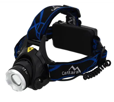 Lanterna frontala LED 570 lm Zoom Cattara