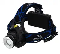 Lanterna frontala LED 570 lm Zoom Cattara