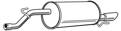 Toba esapament finala OPEL CORSA D 1.7D intre 2006-2014